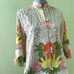 Vintage Daisy creations Blazer